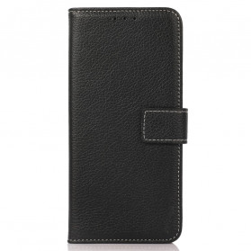 Cover Motorola Edge 20 Pro Lychee Coutures Apparentes