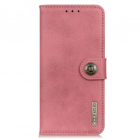 Cover Motorola Edge 20 Pro Simili Cuir KHAZNEH