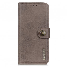 Cover Motorola Edge 20 Pro Simili Cuir KHAZNEH