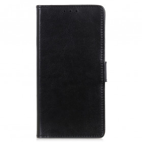 Cover Motorola Edge 20 Pro Effet Cuir Brillant Simple