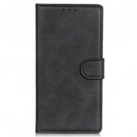 Cover Motorola Edge 20 Pro Effet Cuir Mat