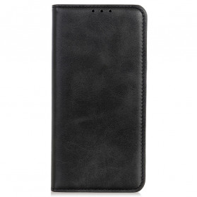 Flip Cover Motorola Edge 20 Pro Cuir Fendu Design
