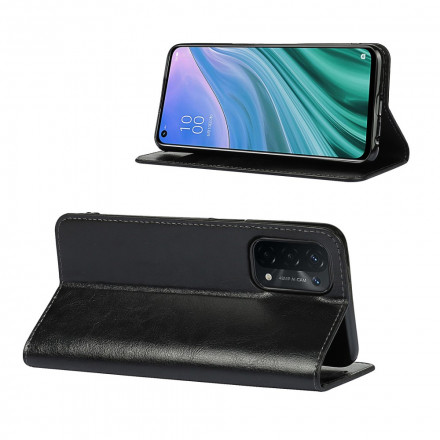 Flip Cover Oppo A54 5G / A74 5G Genuine Leather