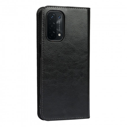Flip Cover Oppo A54 5G / A74 5G Genuine Leather