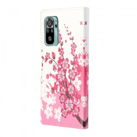 Cover Xiaomi Redmi 10 Tropical Flowers