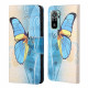 Cover Xiaomi Redmi 10 Papillon Bleu et Jaune