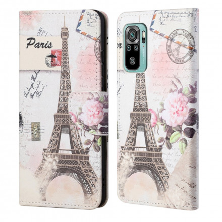 Cover Xiaomi Redmi 10 Tour Eiffel Retro