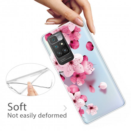 Xiaomi Redmi 10 Small Pink Flowers Case