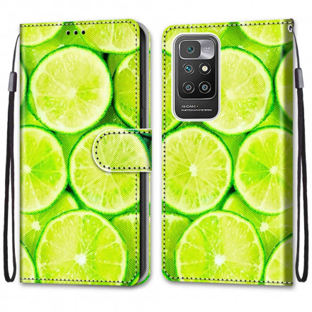 Cover Xiaomi Redmi 10 Citrons Verts
