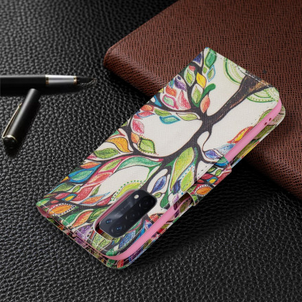 Case Oppo A54 5G / A74 5G Colorful Tree