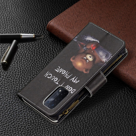 Case Oppo A54 5G / A74 5G Zipped Pocket Bear