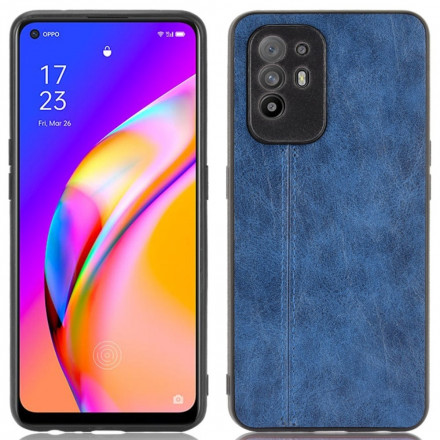 Oppo A94 5G Leather effect Seam case