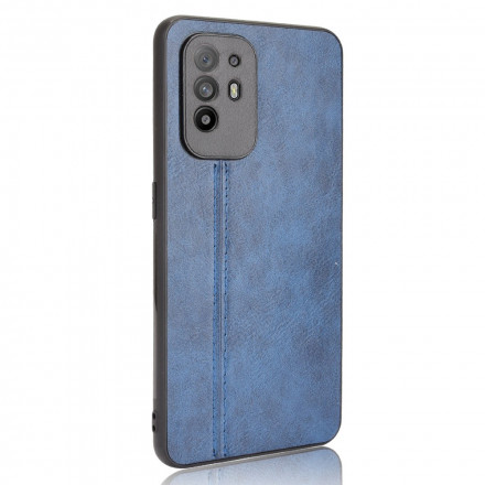 Oppo A94 5G Leather effect Seam case