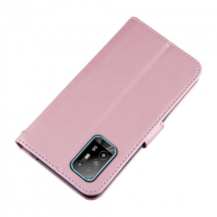 Case Oppo A94 5G Leather Effect Geo Strap