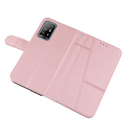 Case Oppo A94 5G Leather Effect Geo Strap