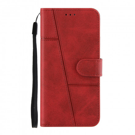 Case Oppo A94 5G Leather Effect Geo Strap