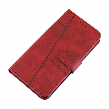 Case Oppo A94 5G Leather Effect Geo Strap