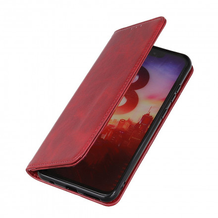 Flip Cover Xiaomi Redmi 10 Cuir Fendu