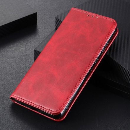 Flip Cover Xiaomi Redmi 10 Cuir Fendu