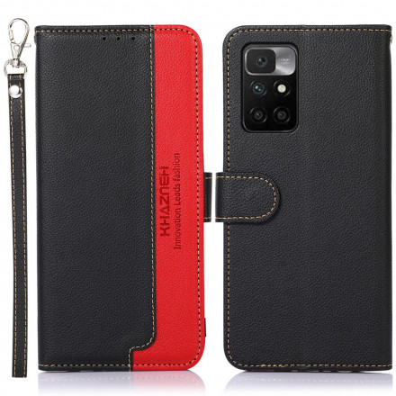 Cover Xiaomi Redmi 10 Style Lychee RFID KHAZNEH