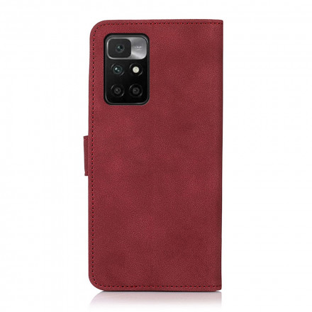 Case Xiaomi Redmi 10 Leather Effect Texture KHAZNEH
