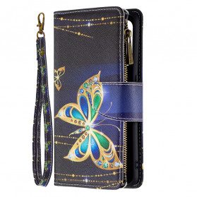 Case Oppo A94 5G Zipped Pocket Butterflies