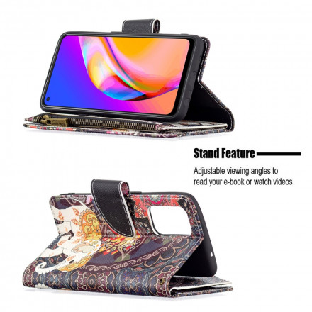 Case Oppo A94 5G Zipped Pocket Elephant Case Oppo A94 5G Zipped Pocket Elephant
