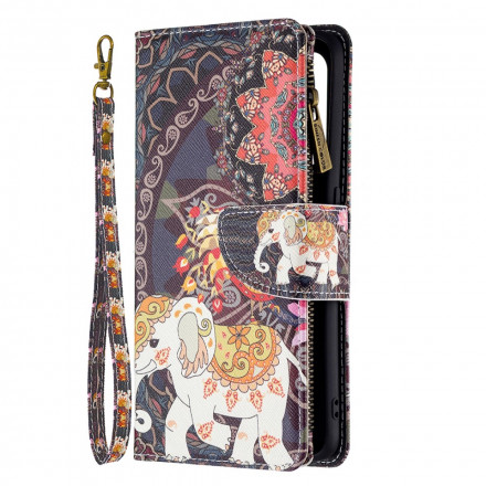 Case Oppo A94 5G Zipped Pocket Elephant Case Oppo A94 5G Zipped Pocket Elephant