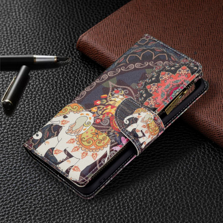 Case Oppo A94 5G Zipped Pocket Elephant Case Oppo A94 5G Zipped Pocket Elephant