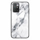 Xiaomi Redmi 10 Case Marble Colors Tempered Glass