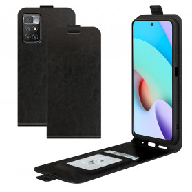 Cover Xiaomi Redmi 10 Effet Cuir Rabat Vertical