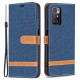 Xiaomi Redmi 10 Fabric and Leather effect case with strap Xiaomi Redmi 10 Fabric and Leather effect case with strap
