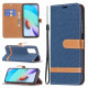 Xiaomi Redmi 10 Fabric and Leather effect case with strap Xiaomi Redmi 10 Fabric and Leather effect case with strap
