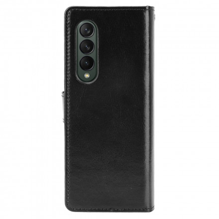 Cover Samsung Galaxy Z Fold 3 5G Simili Cuir Flashy