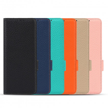 Case Samsung Galaxy Z Fold 3 5G Leather Genuine Lychee
