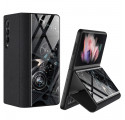 Flip Cover Samsung Galaxy Z Fold 3 5G Tempered Glass GKK Mechanism