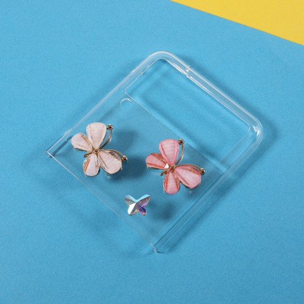 Samsung Galaxy Z Flip 3 5G Case Butterfly charms