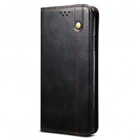 Flip Cover Realme 8 5G Simili Cuir Ciré