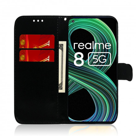 Cover Realme 8 5G Leatherette Mirror Cover