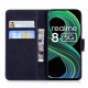 Cover Realme 8 5G Effet Cuir Monochrome