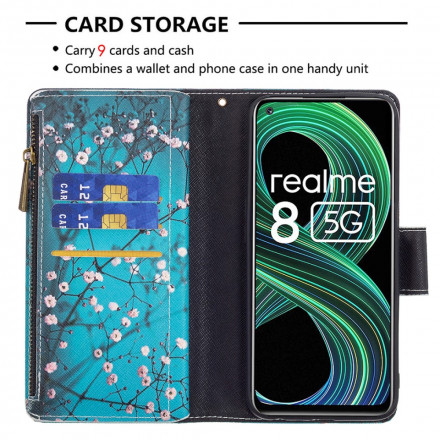 Realme 8 5G Zip Pocket Tree Case Realme 8 5G Zip Pocket Tree Case
