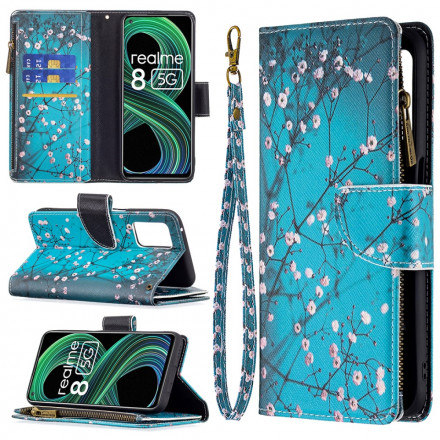 Realme 8 5G Zip Pocket Tree Case Realme 8 5G Zip Pocket Tree Case