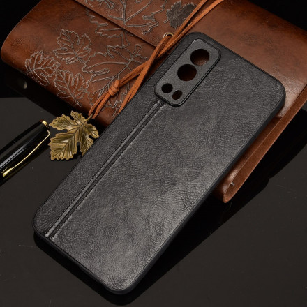 Cover Vivo Y72 5G Leather Effect Couture