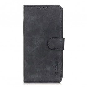 Cover Vivo Y33s / Y21 / Y21s Mate Effet Cuir Vintage KHAZNEH