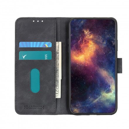 Cover Vivo Y33s / Y21 / Y21s Mate Effet Cuir Vintage KHAZNEH