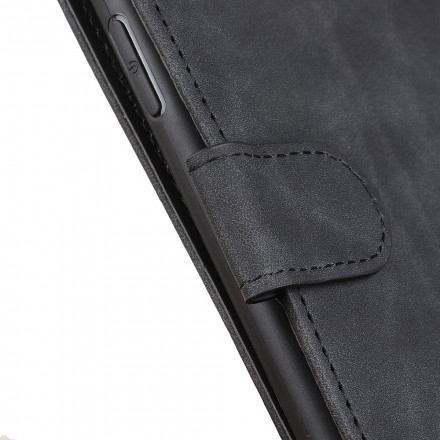 Cover Vivo Y33s / Y21 / Y21s Mate Effet Cuir Vintage KHAZNEH