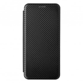 Flip Cover Vivo Y33s / Y21 / Y21s Silicone Carbone Coloré