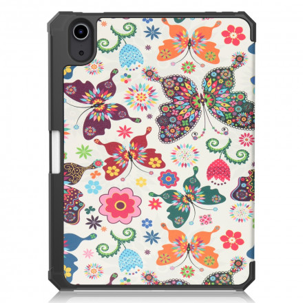 Smart Case iPad Mini 6 (2021) Stylus Case Vintage Flowers