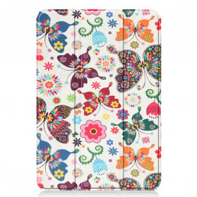 Smart Case iPad Mini 6 (2021) Reinforced Butterflies and Flowers