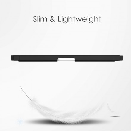 Smart Case iPad Mini 6 (2021) Simulated Leather and Transparent Back